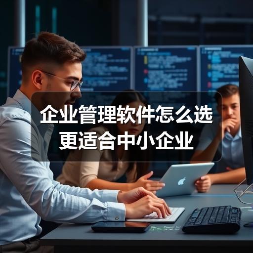 企业管理软件怎么选更适合中小企业