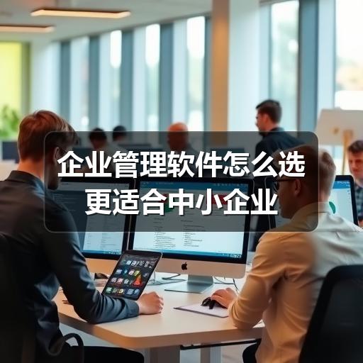 企业管理软件怎么选更适合中小企业