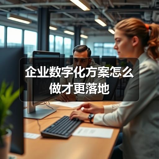 企业数字化方案怎么做才更落地