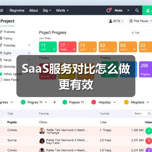 SaaS服务对比怎么做更有效