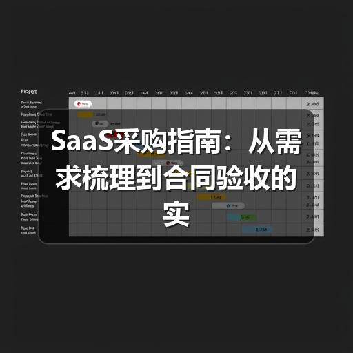 SaaS采购指南：从需求梳理到合同验收的实用方法