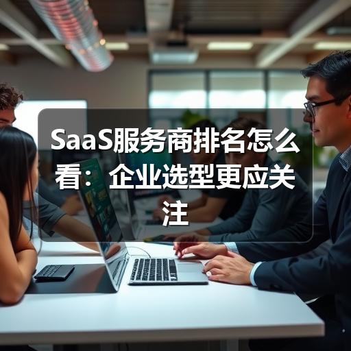 SaaS服务商排名怎么看：企业选型更应关注这些标准