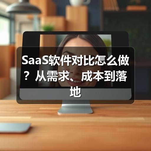 SaaS软件对比怎么做？从需求、成本到落地效果的选型指南