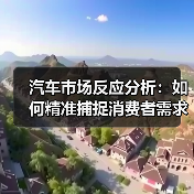 汽车市场反应分析：如何精准捕捉消费者需求？（图1）