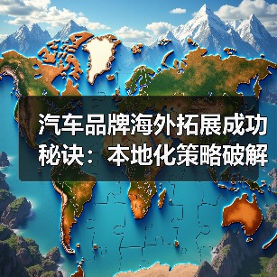 汽车品牌海外拓展成功秘诀:本地化策略破解全球市场难题(图3) 汽车品牌海外拓展成功秘诀:本地化策略破解全球市场难题(图3)