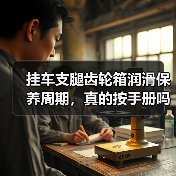 挂车支腿齿轮箱润滑保养周期,真的按手册吗?(图1) 挂车支腿齿轮箱润滑保养周期,真的按手册吗?(图1)