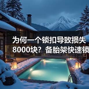 为何一个锁扣导致损失8000块?备胎架快速锁止机构设计缺陷揭秘!(图2) 为何一个锁扣导致损失8000块?备胎架快速锁止机构设计缺陷揭秘!(图2)